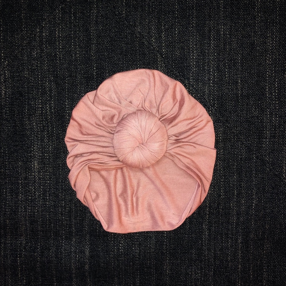 TopKnot Turban (Mauve/Pink)